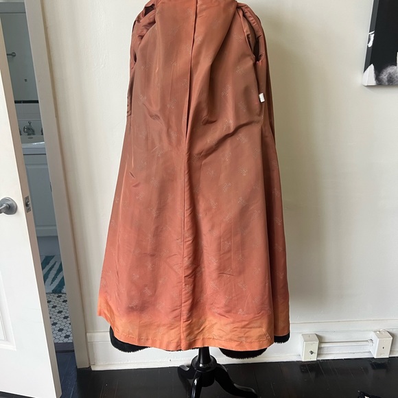 Vintage Bohemian 1970’s Coat 70’s Faux Fur Embroidered Coat - Picture 13 of 15